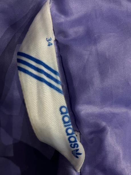 Dámska šušťáková vetrovka fialová adidas (34), adidas,xs
