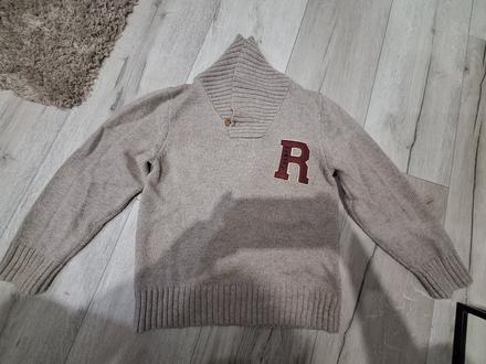 Teplý pulovrík, h&m,128