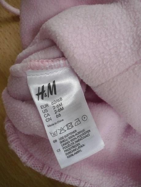 Zimná čiapka, h&m,62