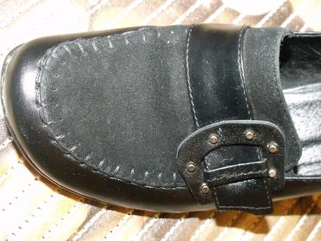 Spoločenské kožené topánky s 5 cm opätkom, 37