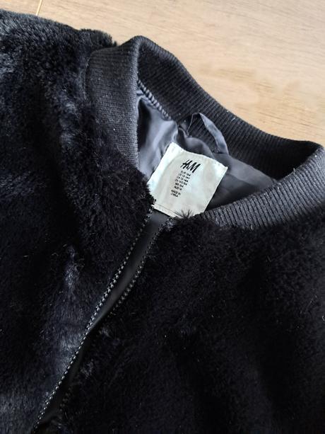 Bombera kožuštek, h&m,164