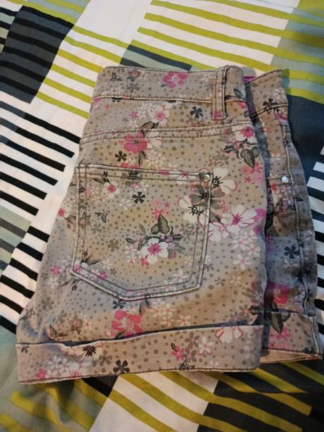 Riflové kraťasy, h&m,164