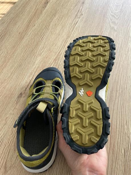 Sandale s plnou špičkou, quechua,35