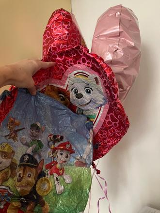 4 balóny paw patrol, labková patrola,