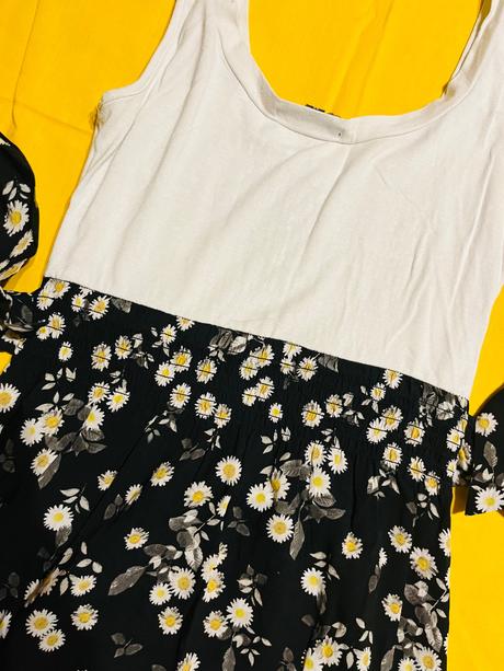 Kvetované šaty, tally weijl,xs