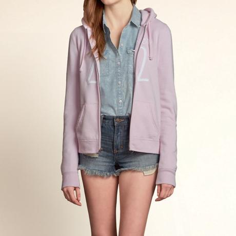 Mikinka s kapuckou hollister vel.xs/s, abercrombie&fitch,xs