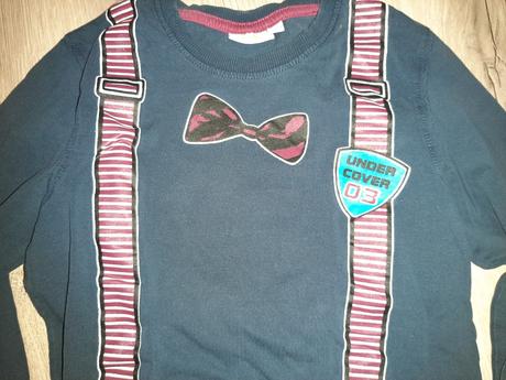 Balík oteplovacky, tenisky, tričko, 122–134