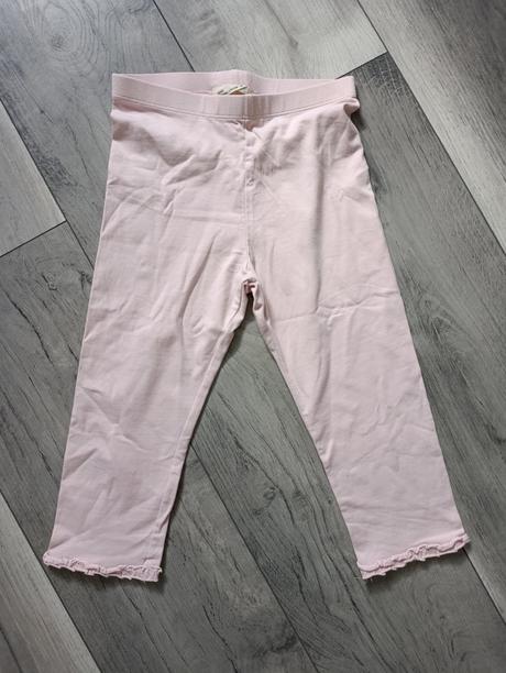 Legíny s krajkou 3/4 h&m -128, h&m,128