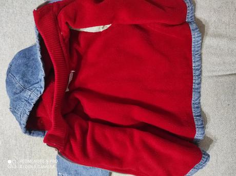 Zateplena riflova bunda 98/104, 98