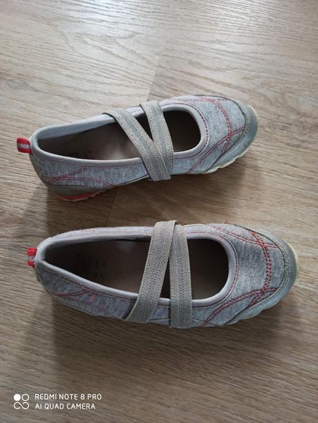 Sivé športové balerinky, f&f,28