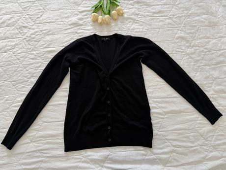 Čierny elastický svetrík amisu, amisu,s