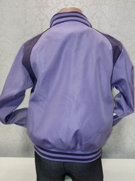 Dievčenská fialová šušťáková vetrovka (122), 122