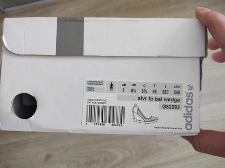Topánky adidas silver 2x obuté, adidas,40