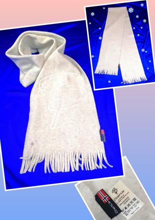 Bjorn daehlie - biely šál,