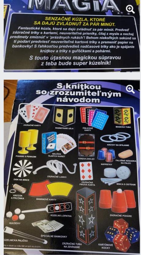 Sada pre deti -kúzla, 