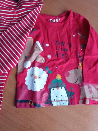 Vianočné pyžamo, f&f,80