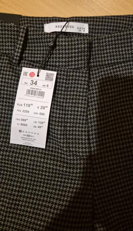 Nohavice reserved, reserved,34