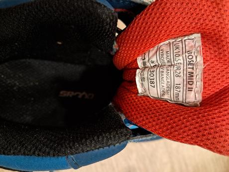 Prechodné topánky, 28