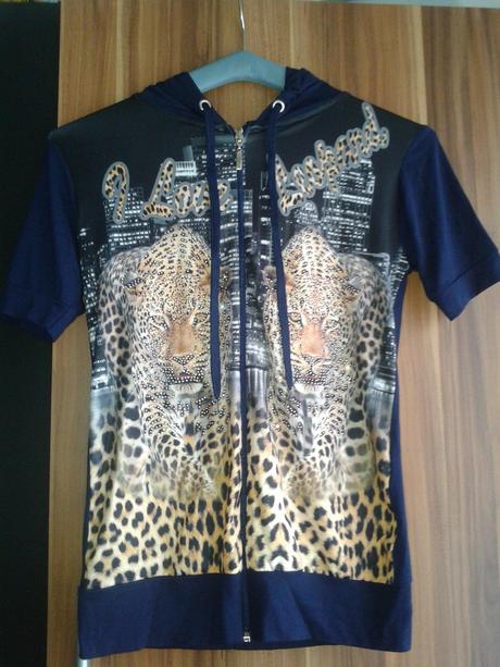 Tričko na zips vel.s/m, s