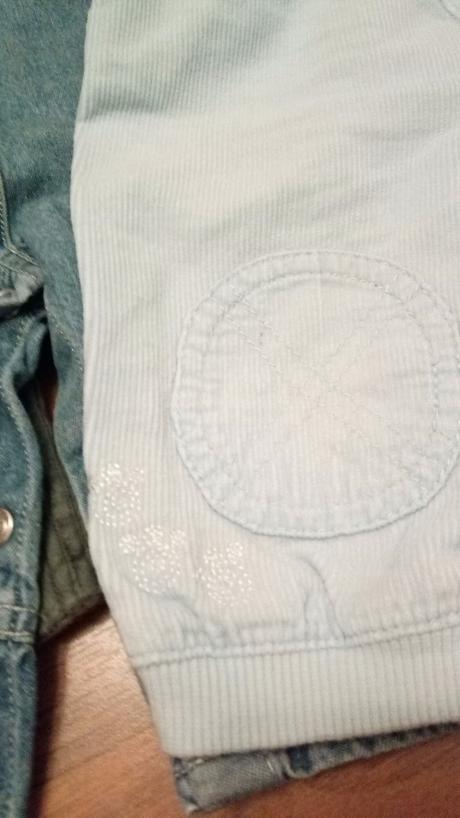 Nohavice menčestrové, little bundle,62