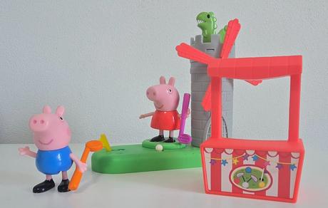 Peppa pig obchod a minigolf, 