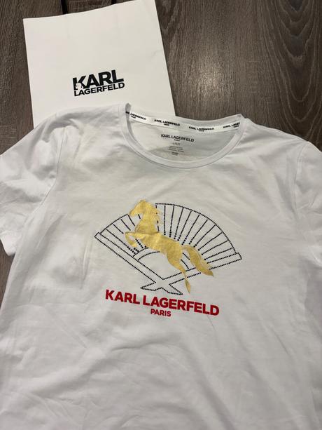 Karl lagerfeld damske tričko l, l