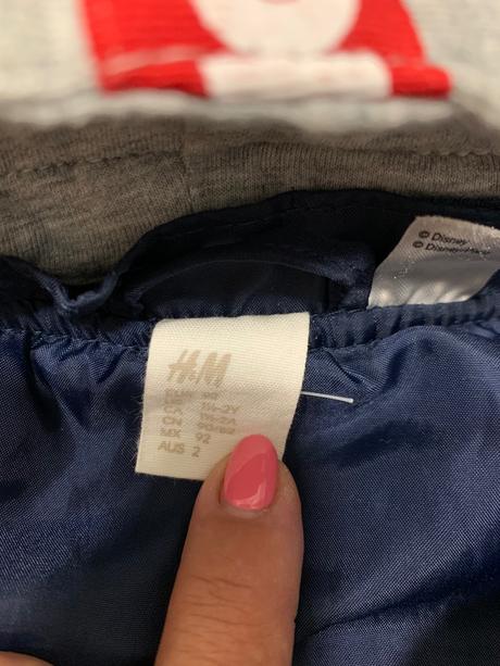 Bunda mickey h&m 92, h&m,92