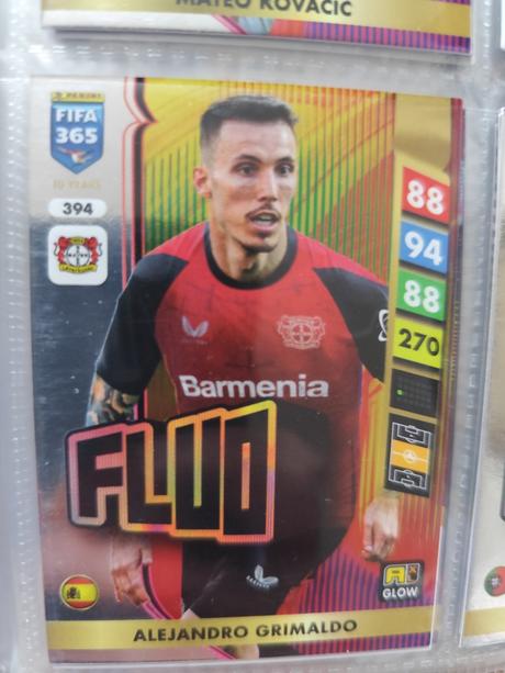 Futbalové kartičky fifa 365 2025 - fluo,