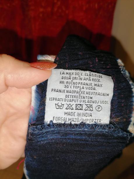 Dámske batikované indické šaty, 