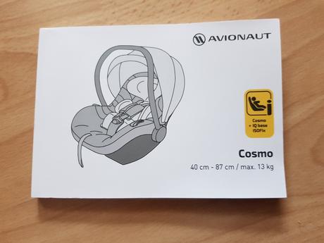 Vajíčko avionaut cosmo s isofixom, avionaut