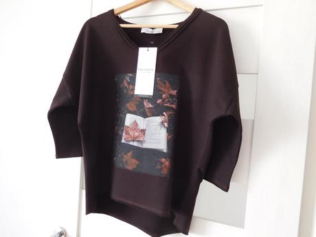 Tričko s dlhým rukávom ležerného strihu-m/l bavlna, m