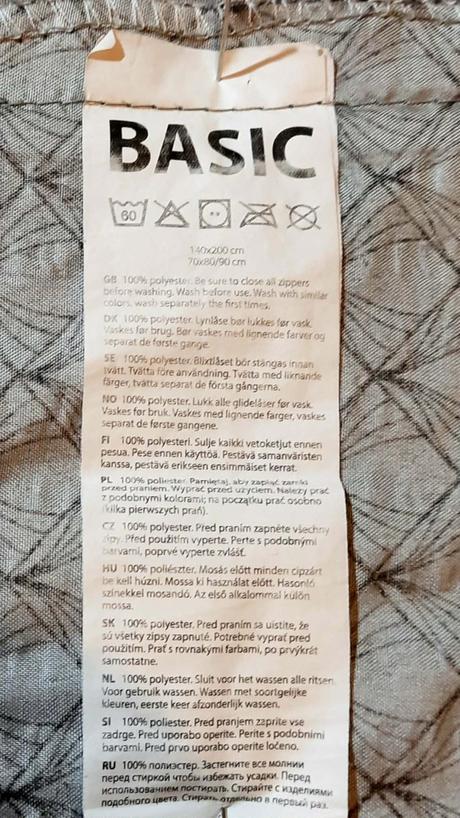 Predám posteľné obliečky -tenké-jemný vzor, 