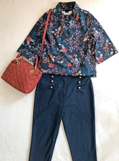 Mohito klasické nohavice so zlatými gombíkmi, mohito,42