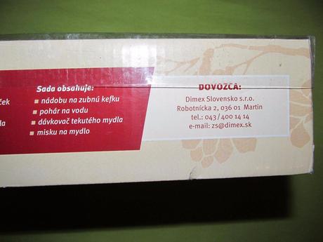 Keramická sada do kúpeľne, 