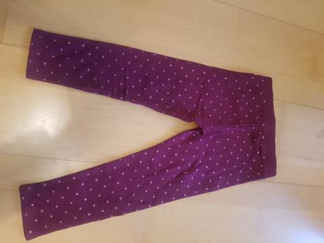 Oteplené legíny, h&m,98