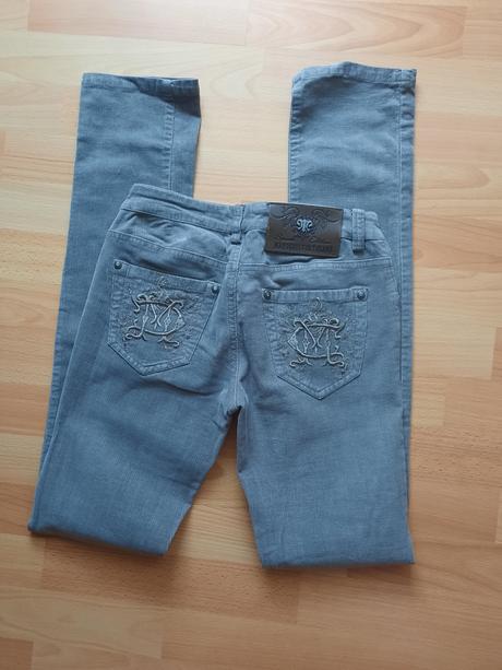 Dámske menčestráky, denim,s