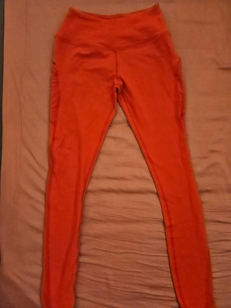 Dámske červené legíny myprotein, xs