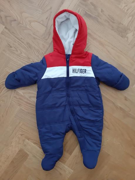 Tommy hilfiger zimný overal 3-6 mesiacov, tommy hilfiger,62