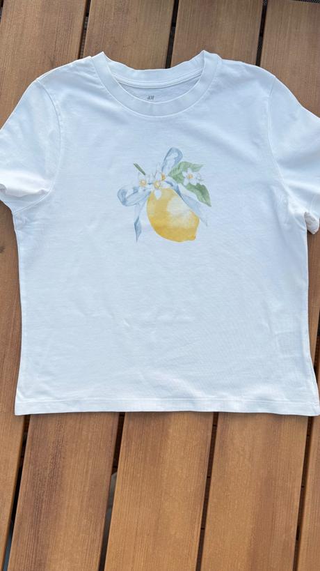 Citrón tricko 158/164, h&m,158