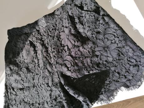 Kraťasy s čipkou, amisu,38