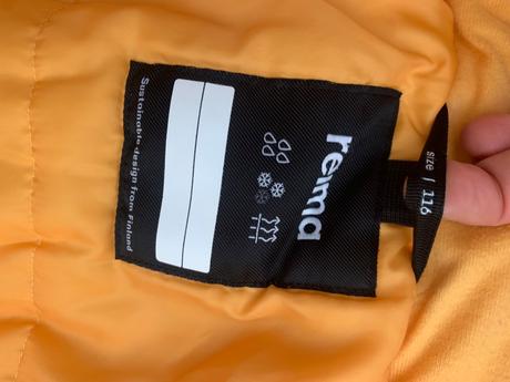 Reima dlhá zimná bunda, parka 116/122, 116