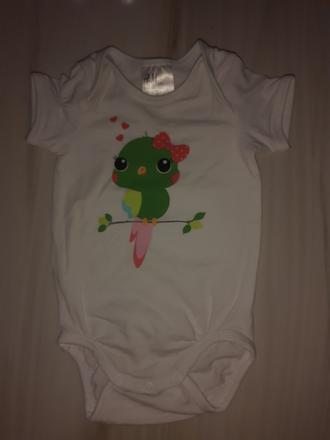 Detské body s krátkym rukávom, h&m,62