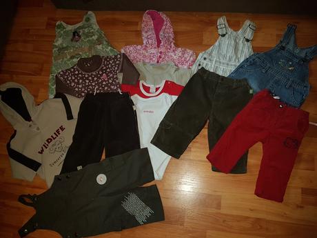 Balík oblečenia 74, 68–80