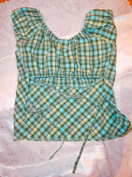 Dámska blúzka, odhalený chrbát, pimkie