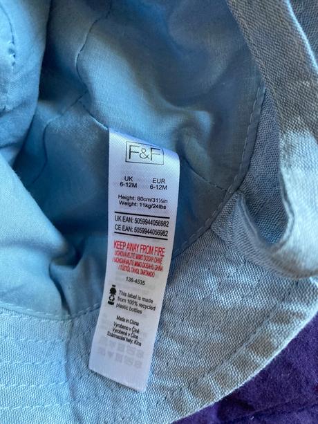 Klobúčiky 2ks, f&f,80