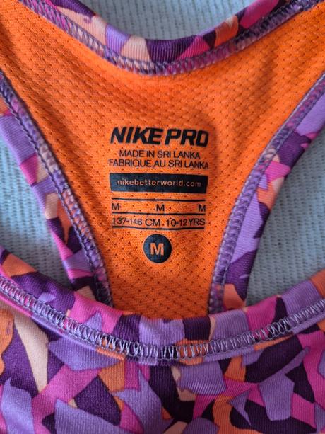 Dievčenská športová podprsenka nike, nike,140