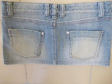 Úžasná riflová suknička, camaieu,40