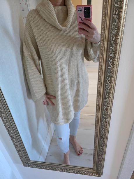 Dlhy rolakovy svetrik/saty, l