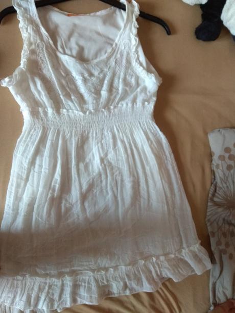 Romantické minišaty tunika, s