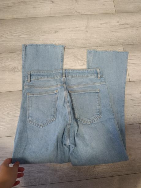 Zara elastické rifle, zara,s